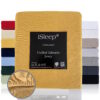 Dubbel Jersey Okergeel - Afbeelding 2